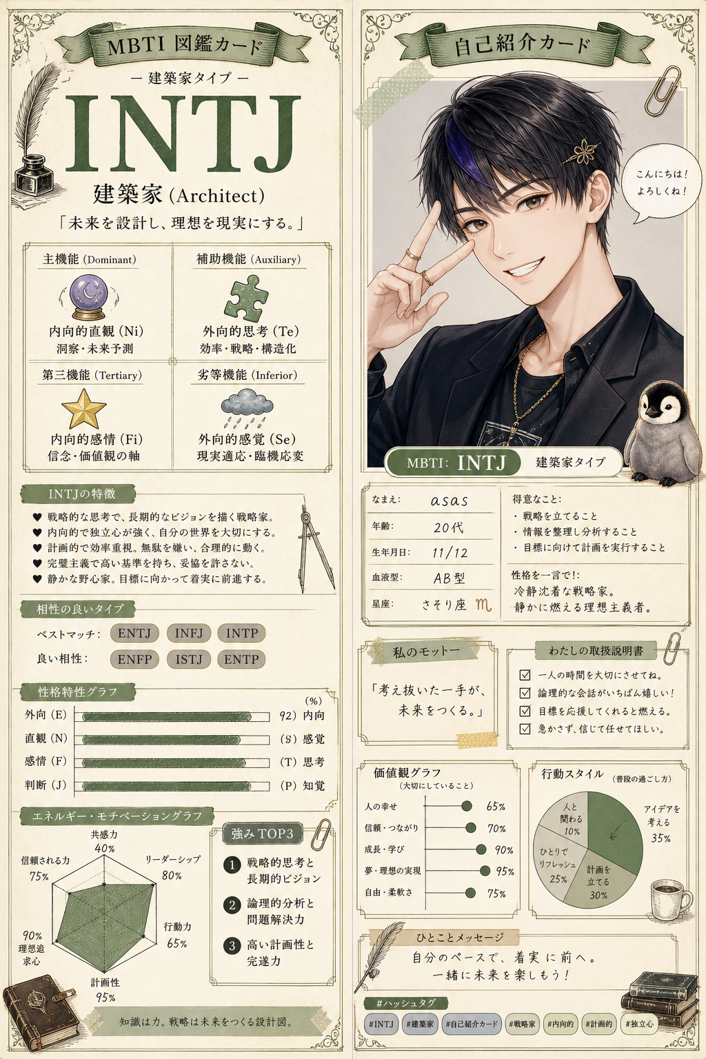 INTJ カード